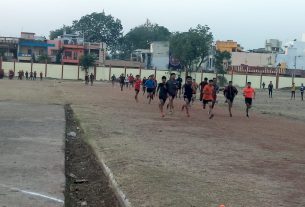 Students Running on Track